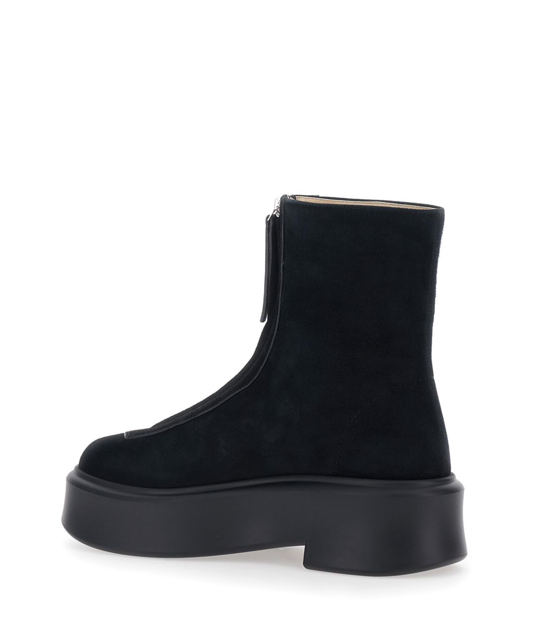 THE ROW Черные замшевые ботинки, фото 2