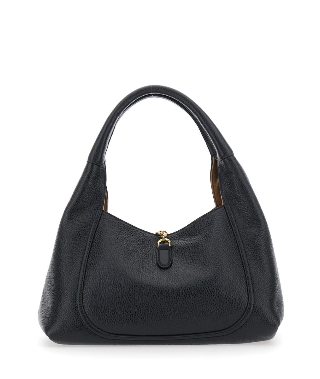 GUCCI Черная кожаная сумка через плечо, фото 2