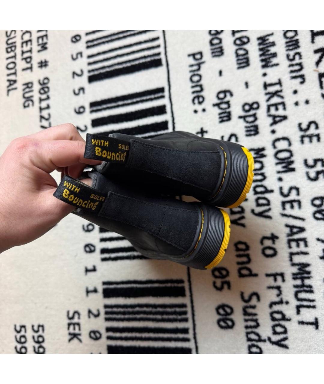 DR. MARTENS Черные ботинки, фото 3