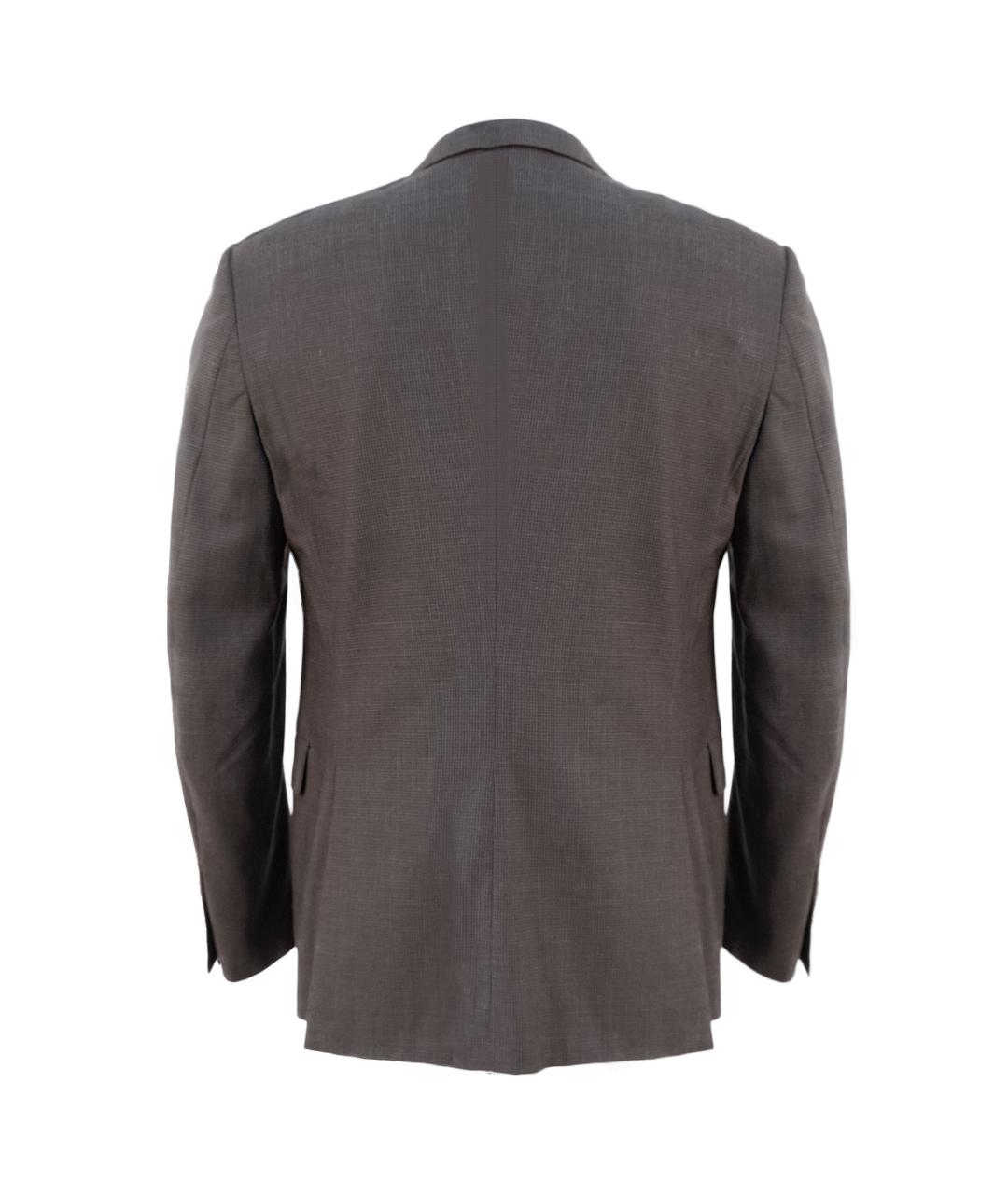 ZEGNA Коричневый классический костюм, фото 3