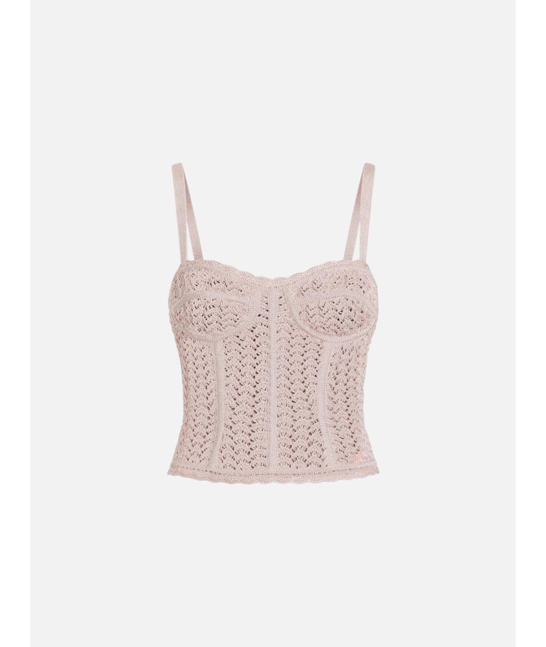 DOLCE&GABBANA Розовая майка, фото 5