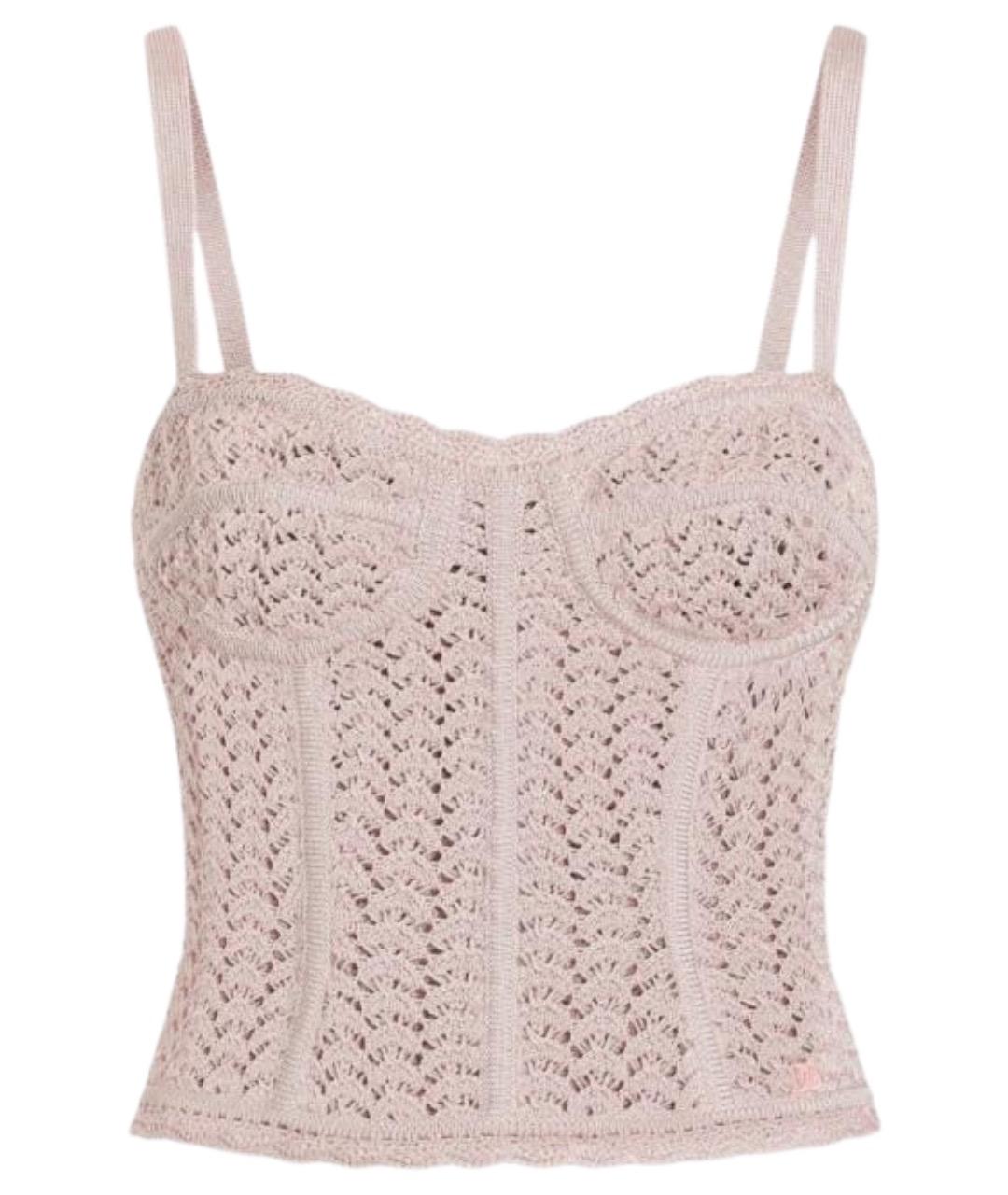 DOLCE&GABBANA Розовая майка, фото 1