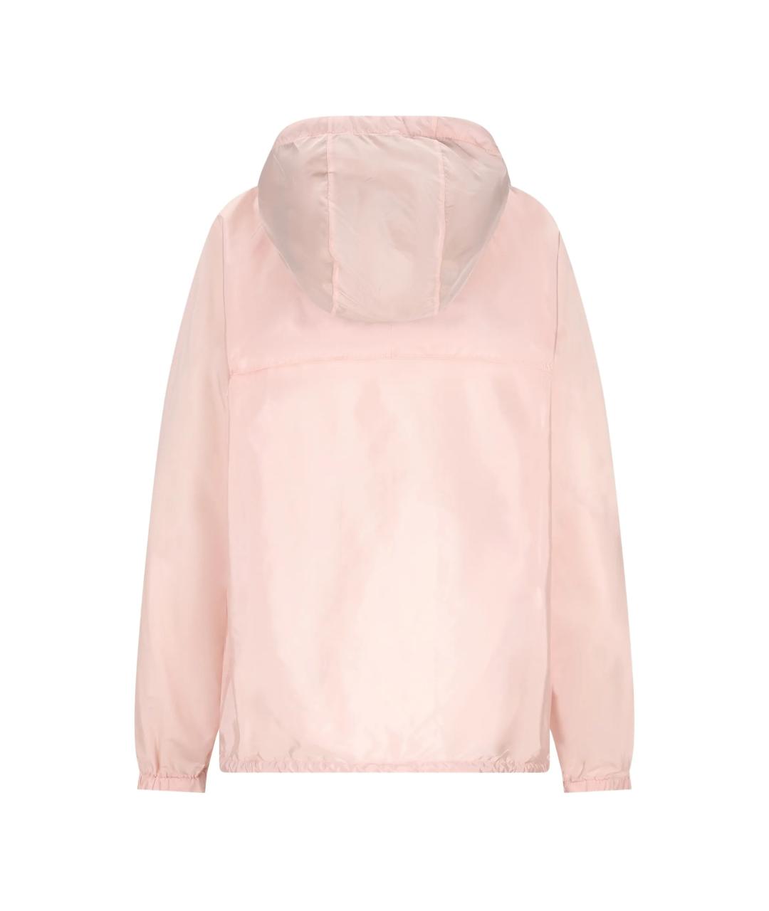 PRADA Розовая полиамидовая куртка, фото 2