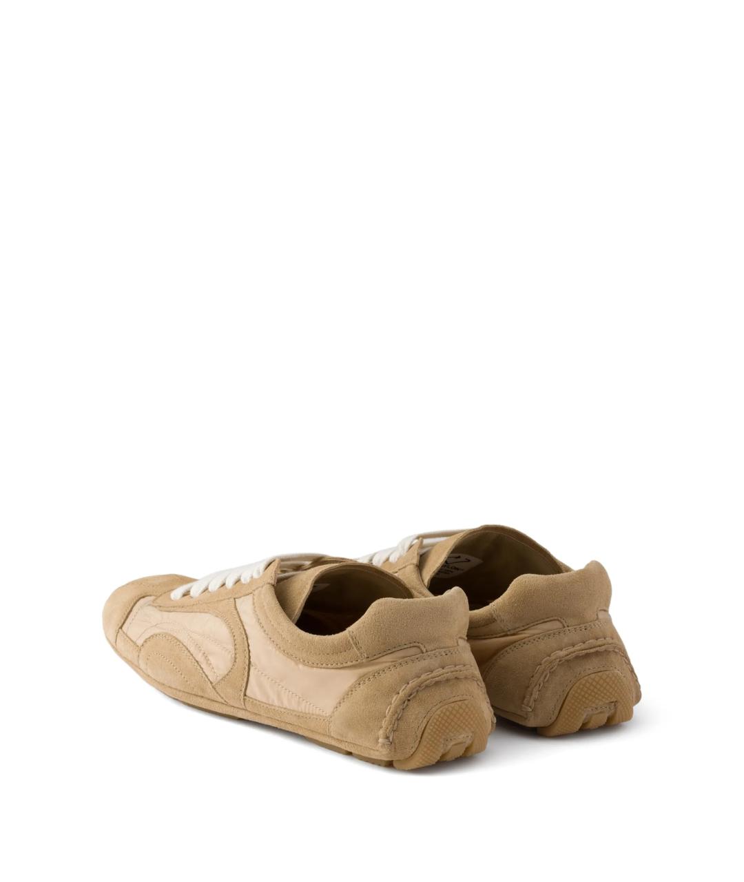 PRADA Коричневые кроссовки, фото 3