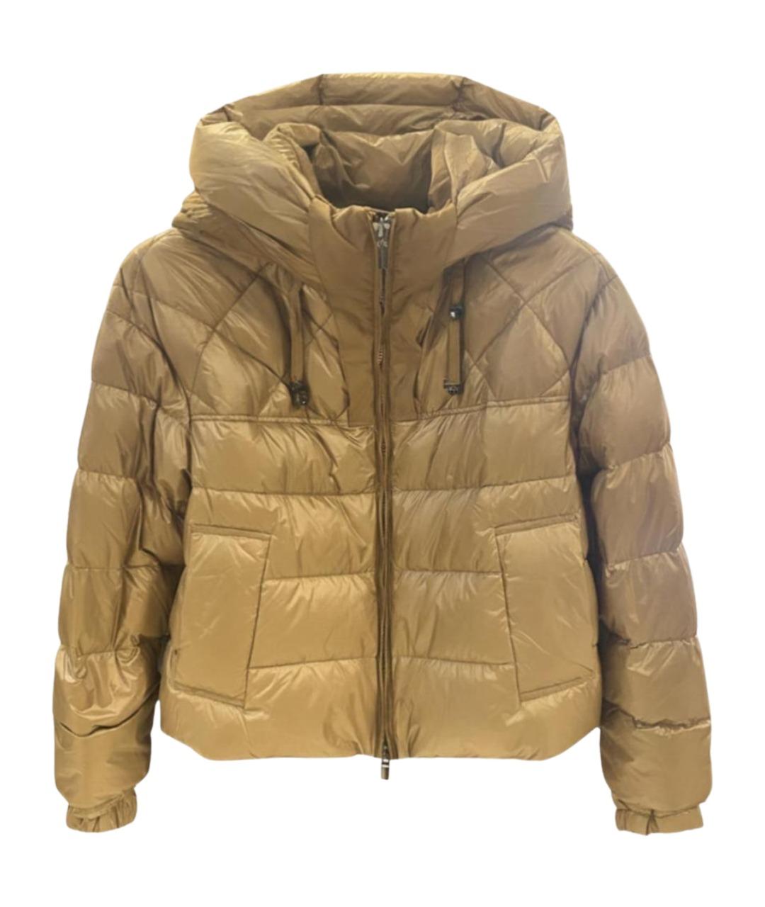 DIEGO M Бежевый пуховик, фото 1