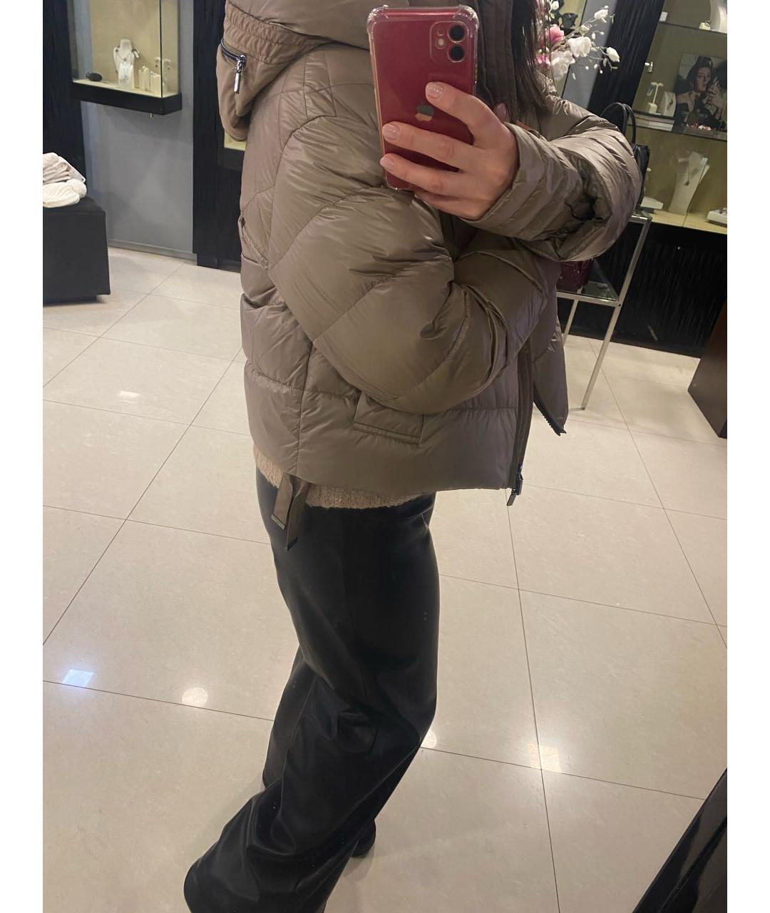 DIEGO M Бежевый пуховик, фото 7