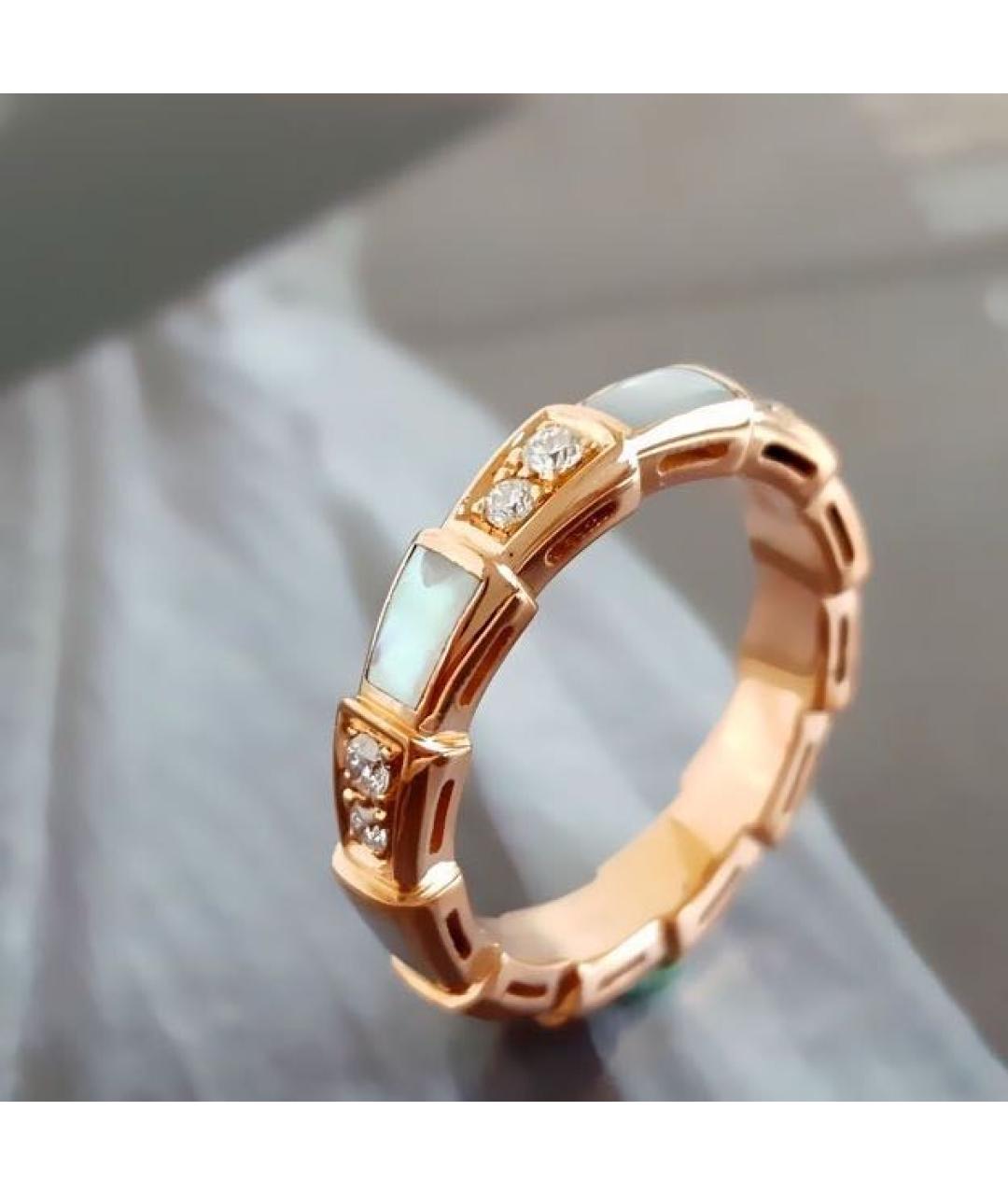 BVLGARI Розовое кольцо из розового золота, фото 4