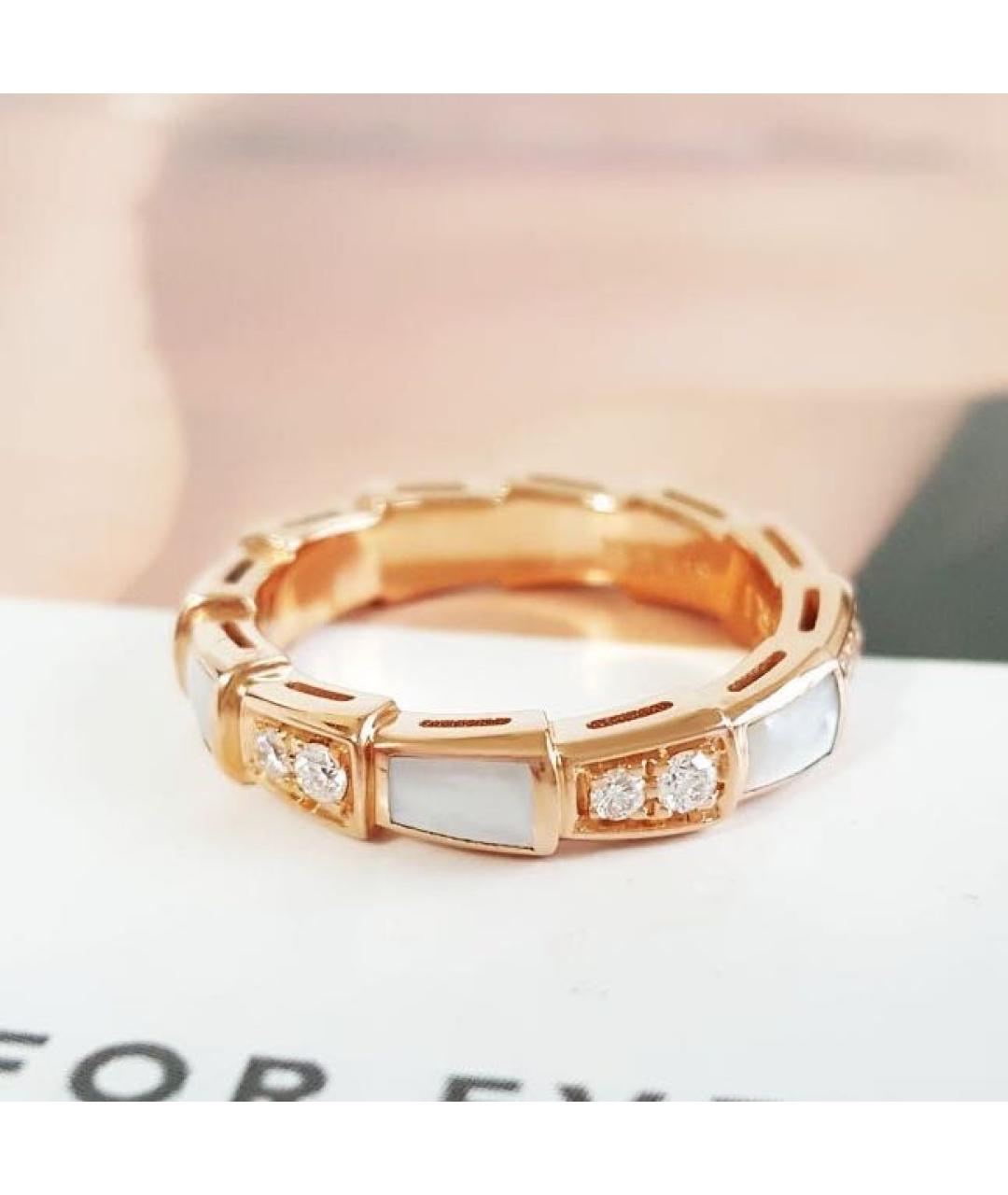 BVLGARI Розовое кольцо из розового золота, фото 2