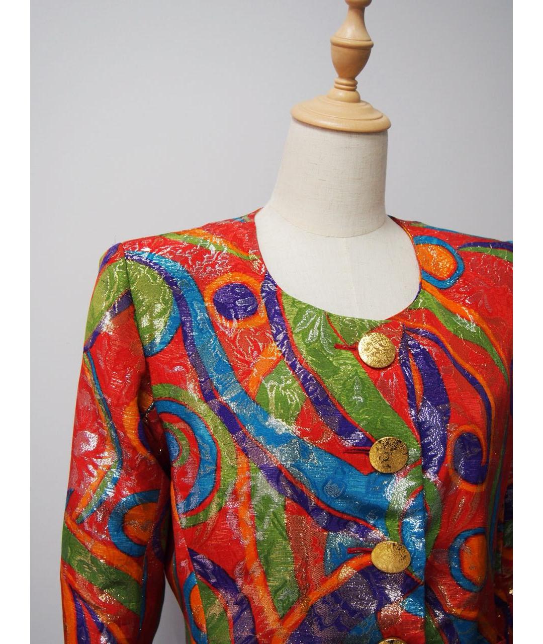 SAINT LAURENT Мульти жакет/пиджак, фото 3