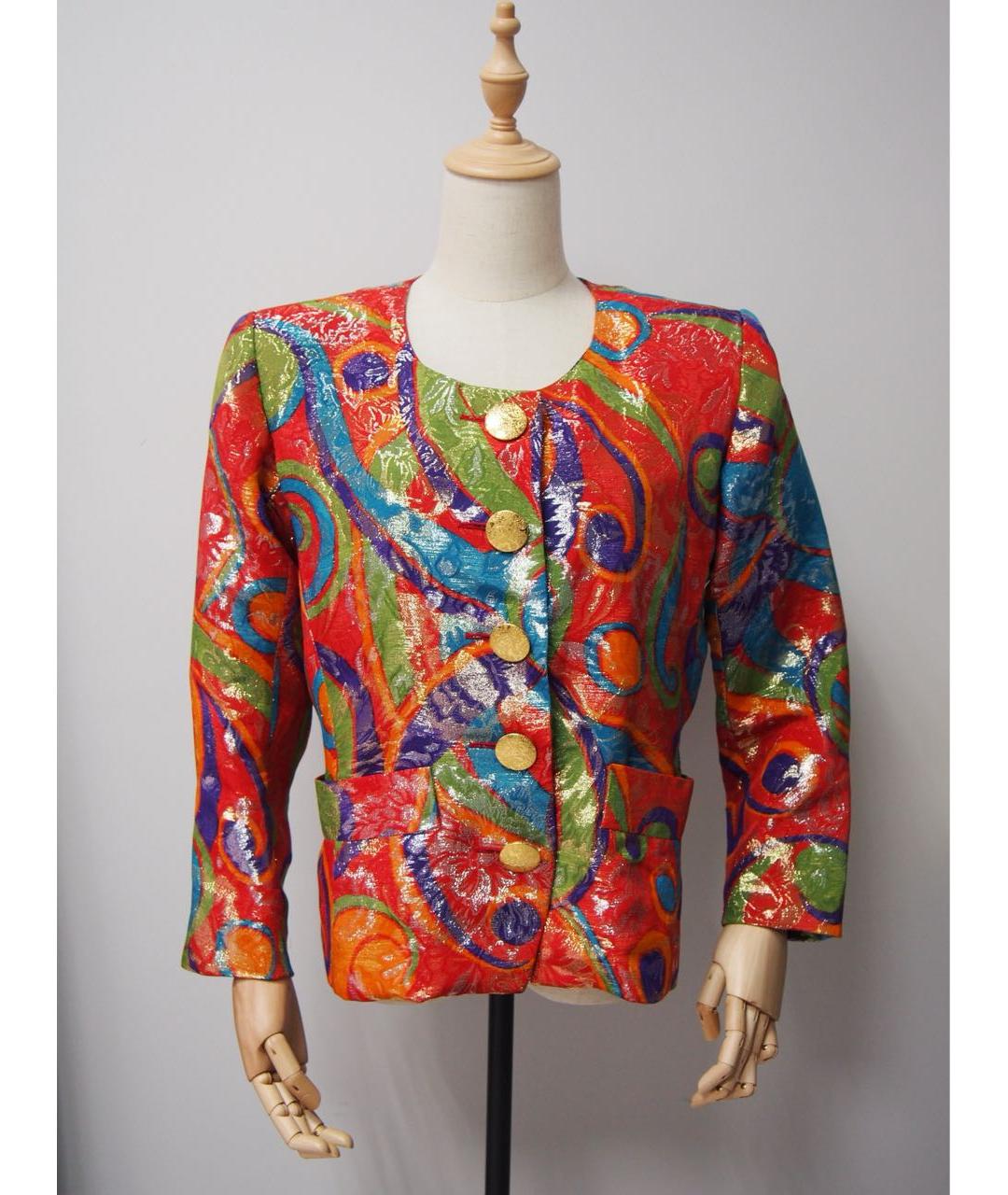 SAINT LAURENT Мульти жакет/пиджак, фото 6