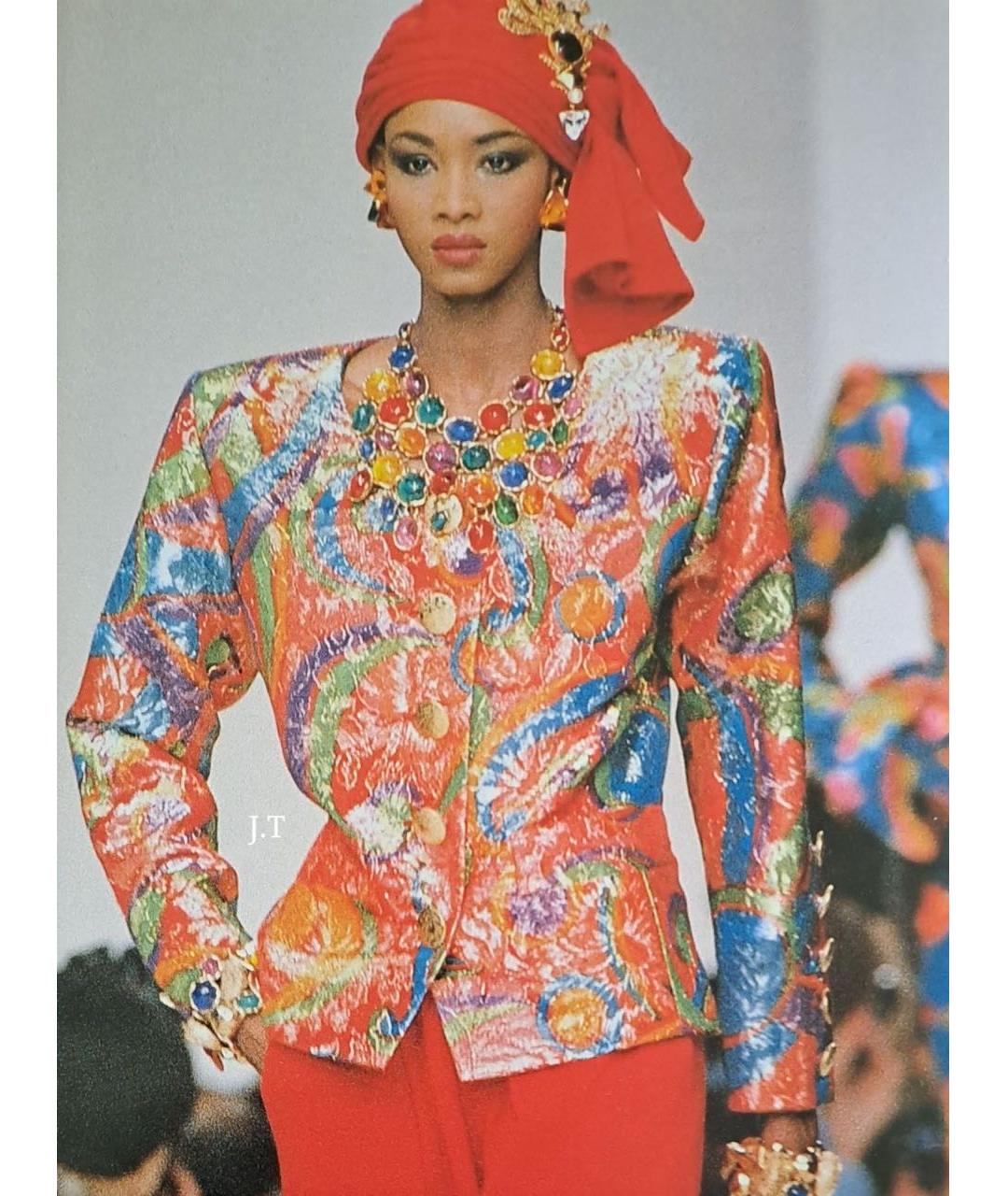 SAINT LAURENT Мульти жакет/пиджак, фото 4