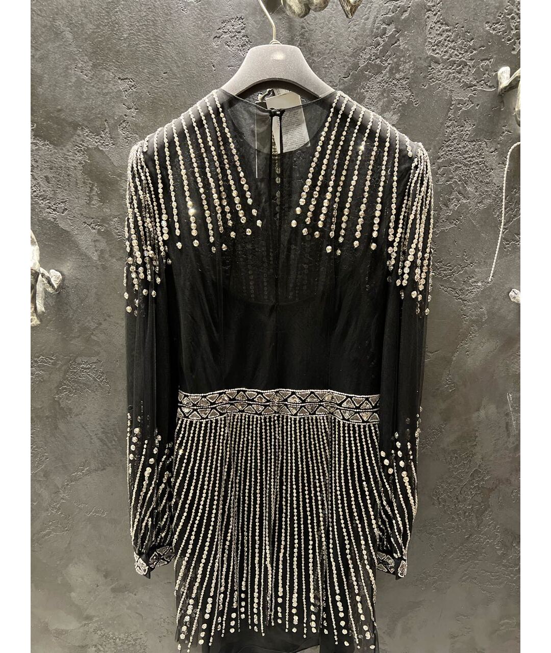 ALBERTA FERRETTI Черное коктейльное платье, фото 2