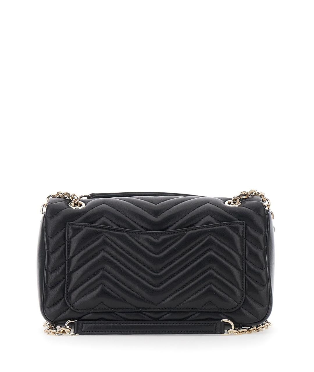 GUCCI Черная кожаная сумка через плечо, фото 2