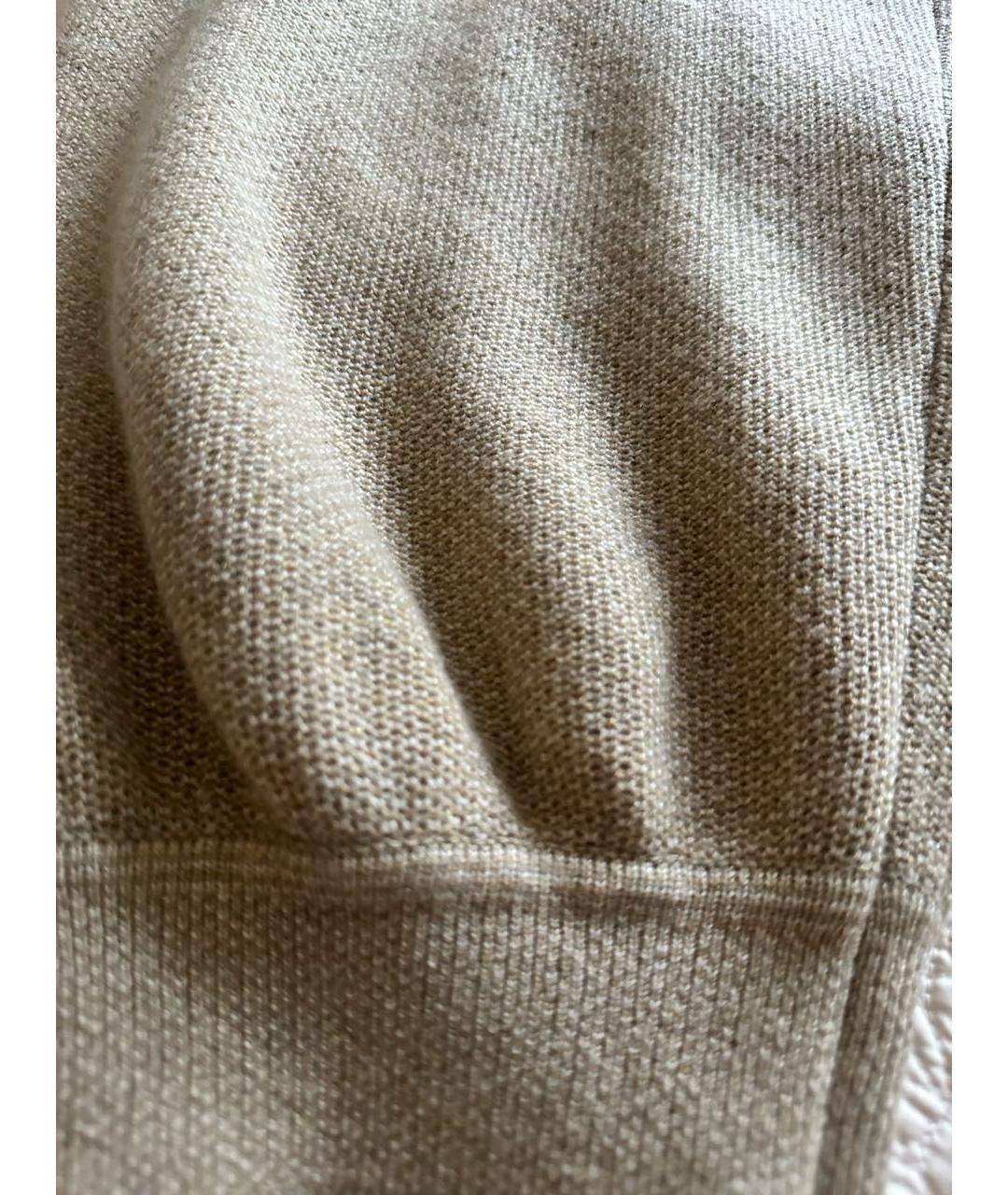 LORO PIANA Бежевый кашемировый костюм с брюками, фото 6