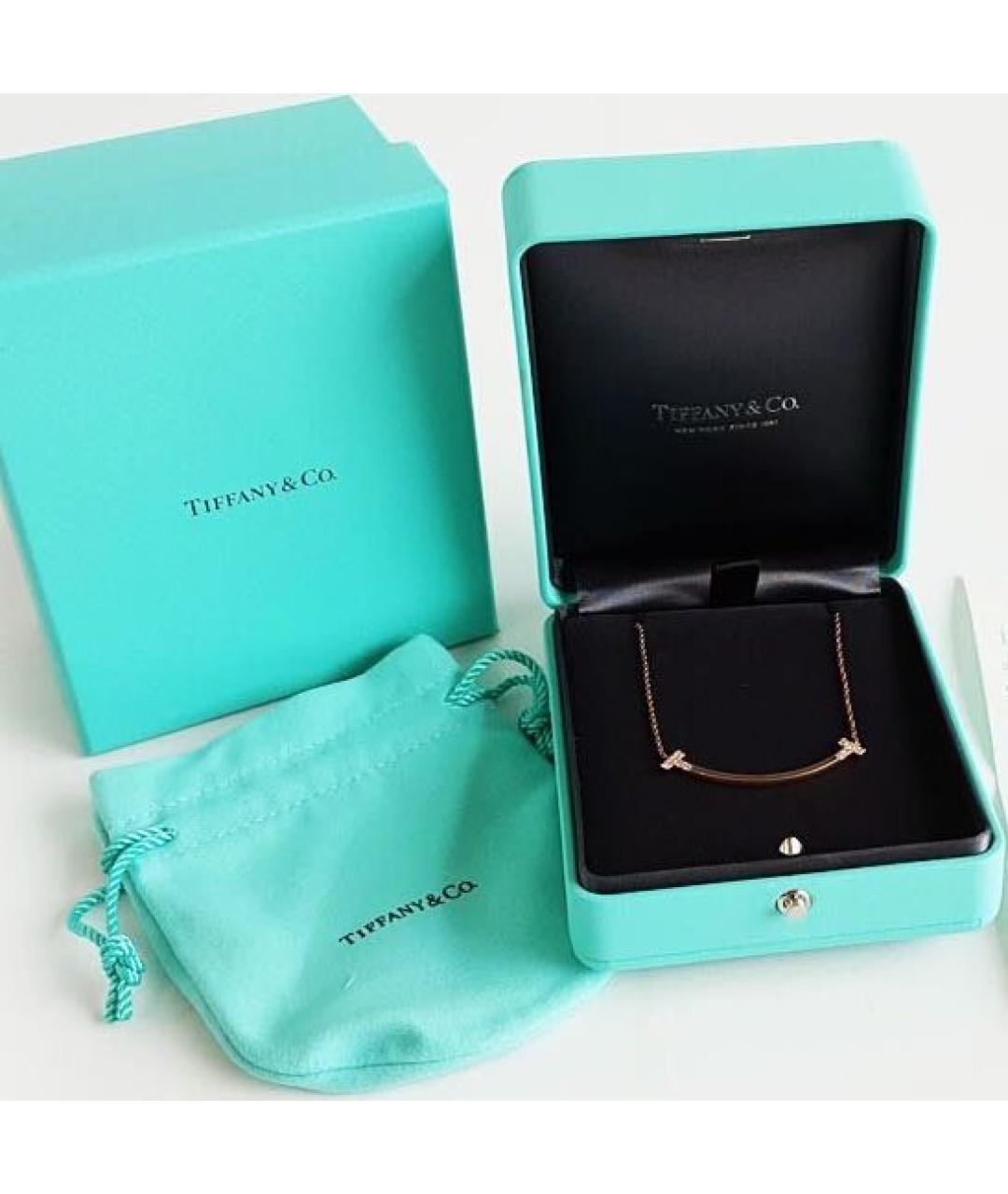 TIFFANY&CO Розовое колье из розового золота, фото 2