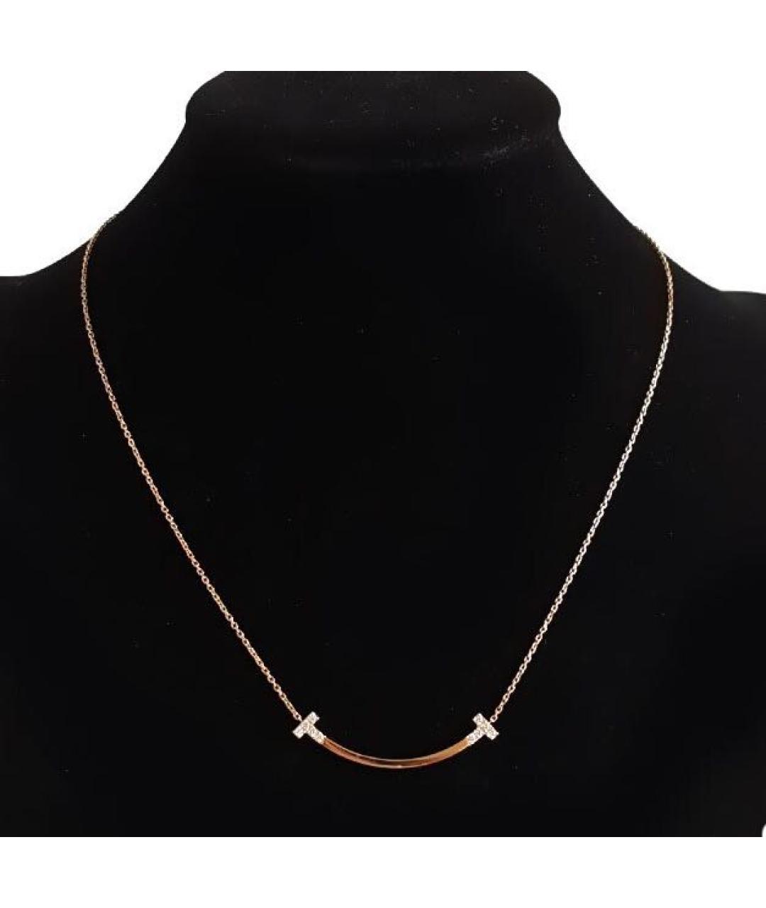 TIFFANY&CO Розовое колье из розового золота, фото 6