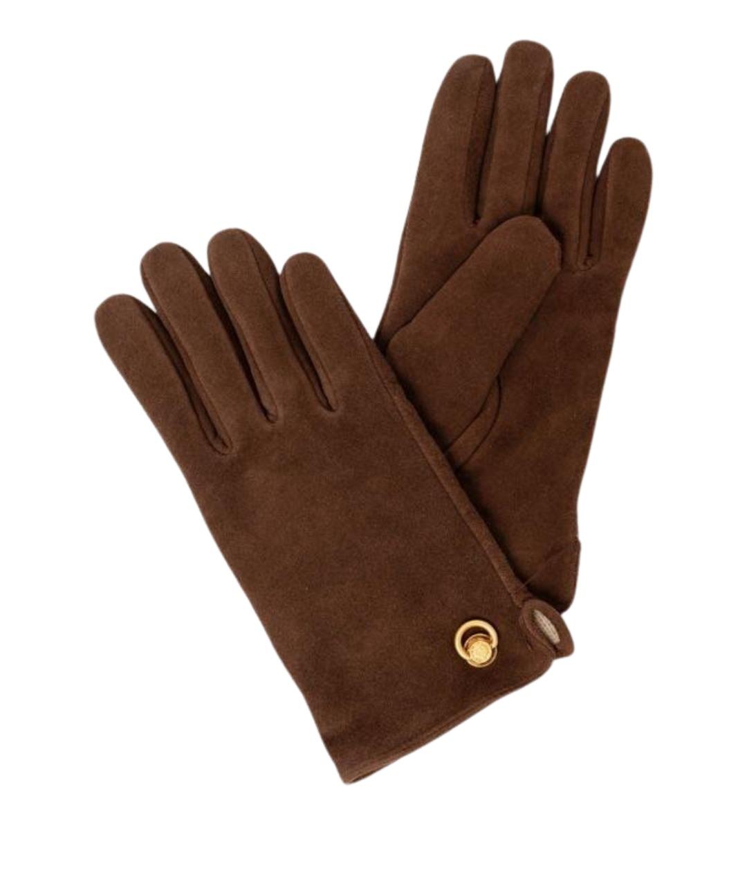 Gianni Chiarini Коричневые перчатки, фото 1