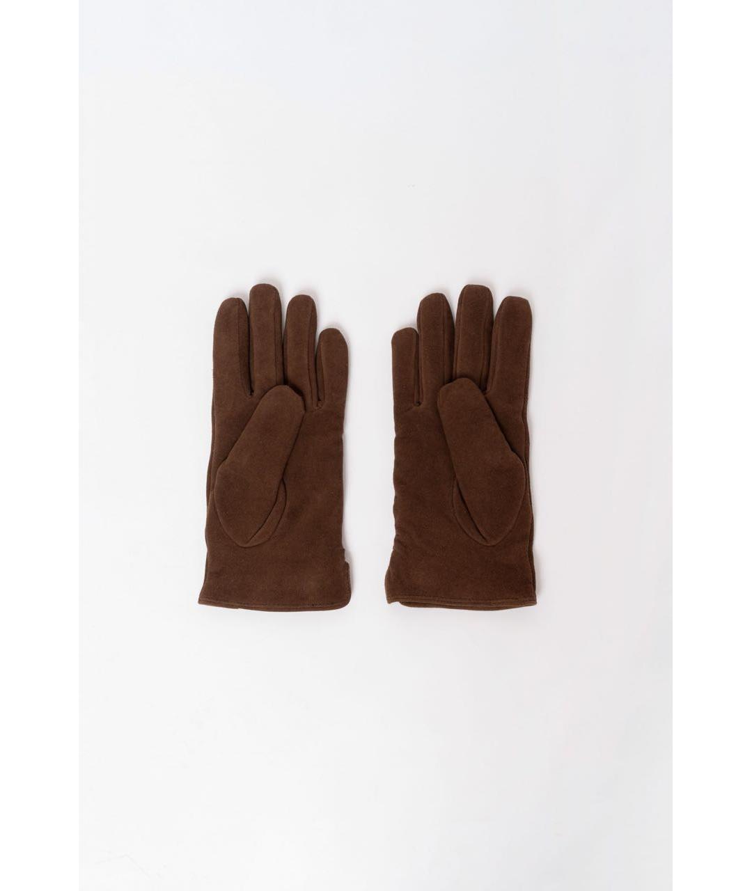 Gianni Chiarini Коричневые перчатки, фото 2