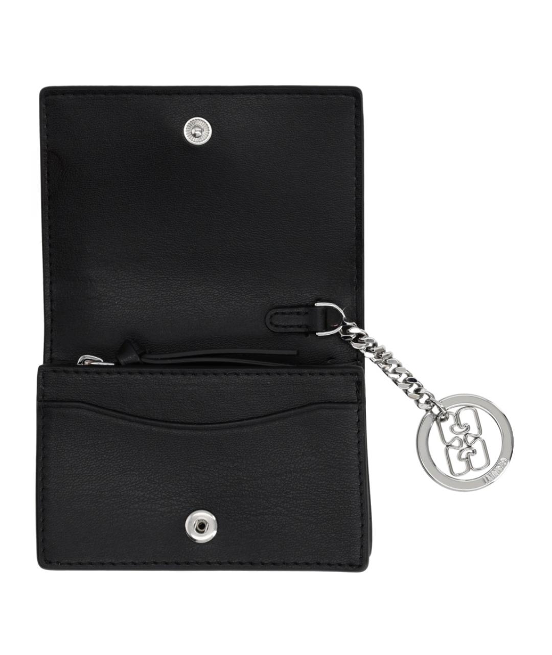 GANNI Черный кожаный кардхолдер, фото 3