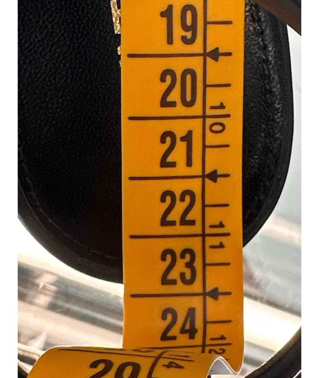 SAINT LAURENT Коричневые кожаные сандалии, фото 8