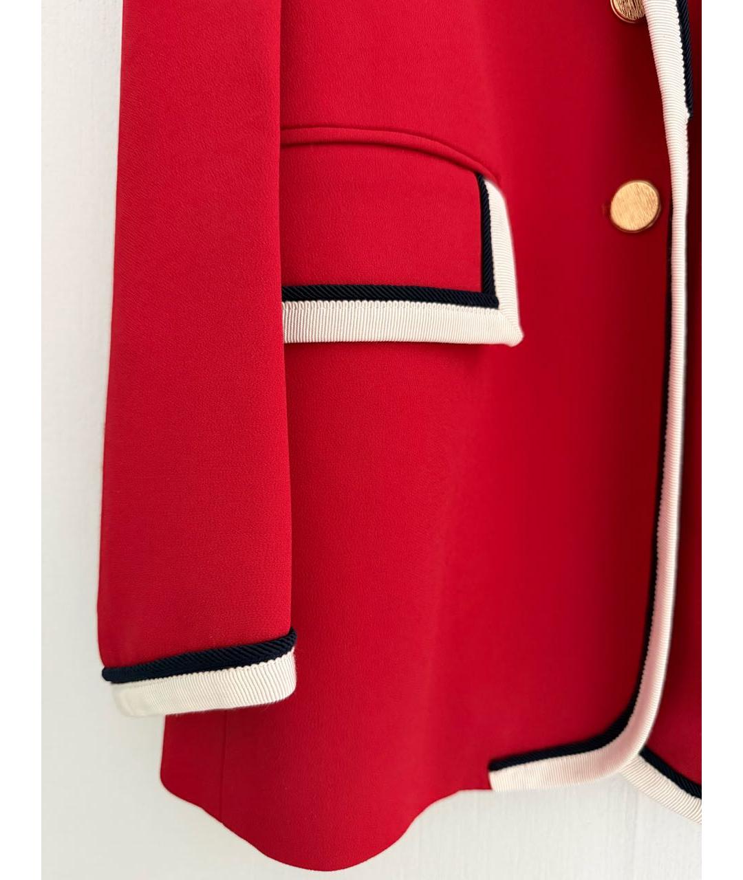 GUCCI Красный жакет/пиджак, фото 7