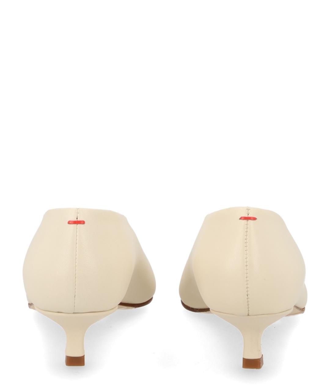 AEYDE Белые кожаные туфли, фото 4