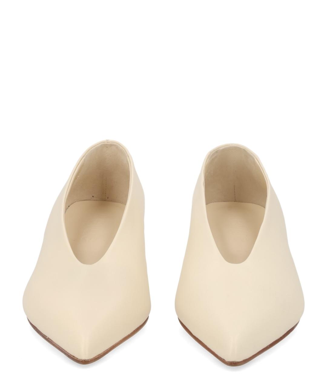 AEYDE Белые кожаные туфли, фото 3