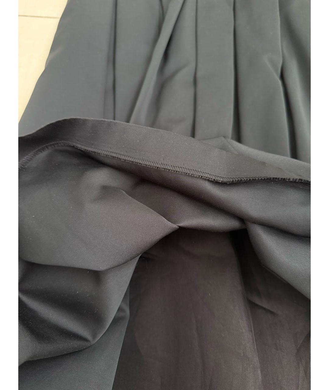 MAX MARA Черная юбка миди, фото 5