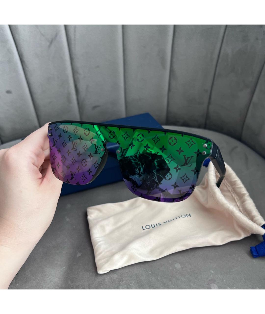 LOUIS VUITTON Мульти пластиковые солнцезащитные очки, фото 2