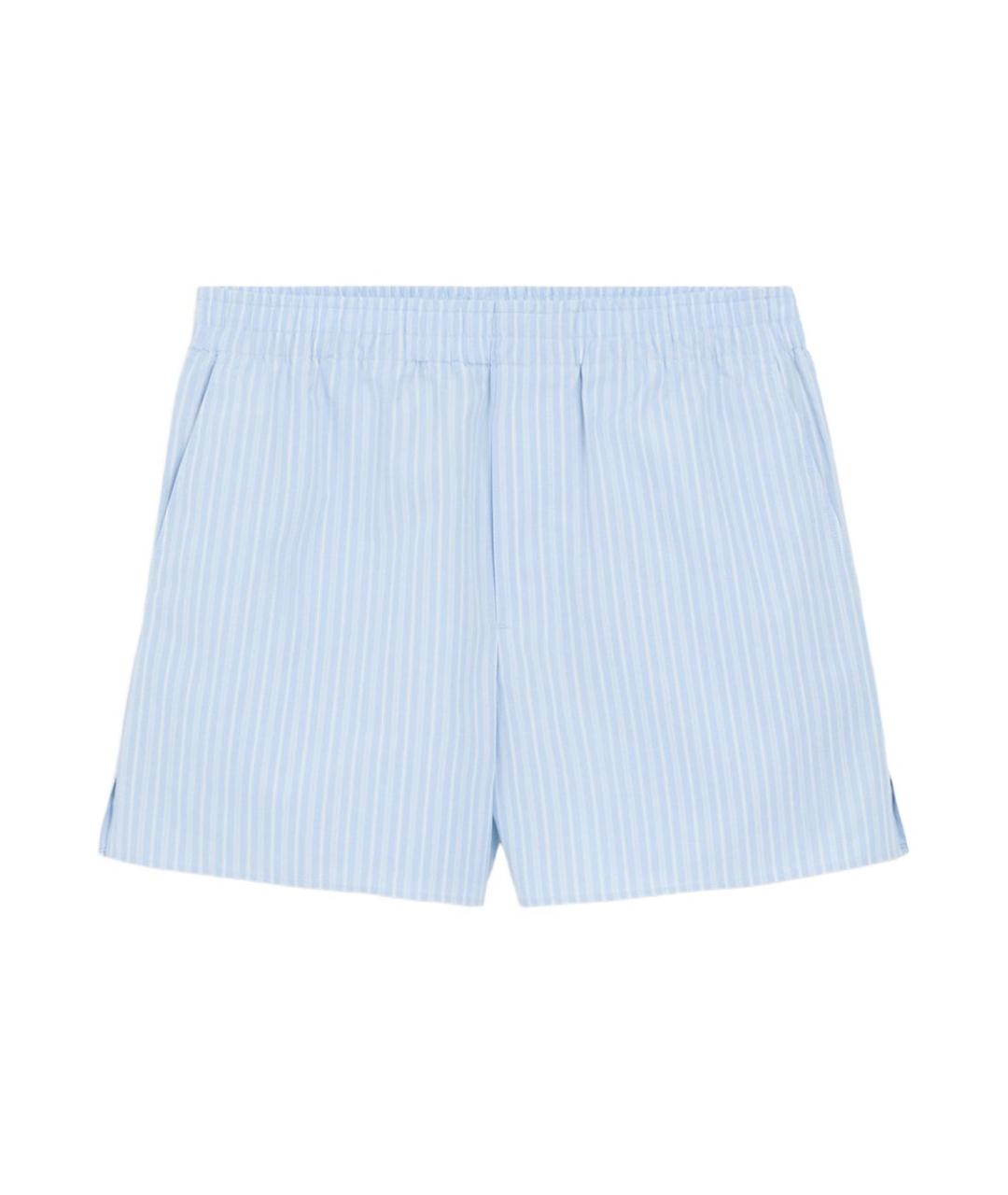 Ami Paris Голубые хлопковые шорты, фото 1