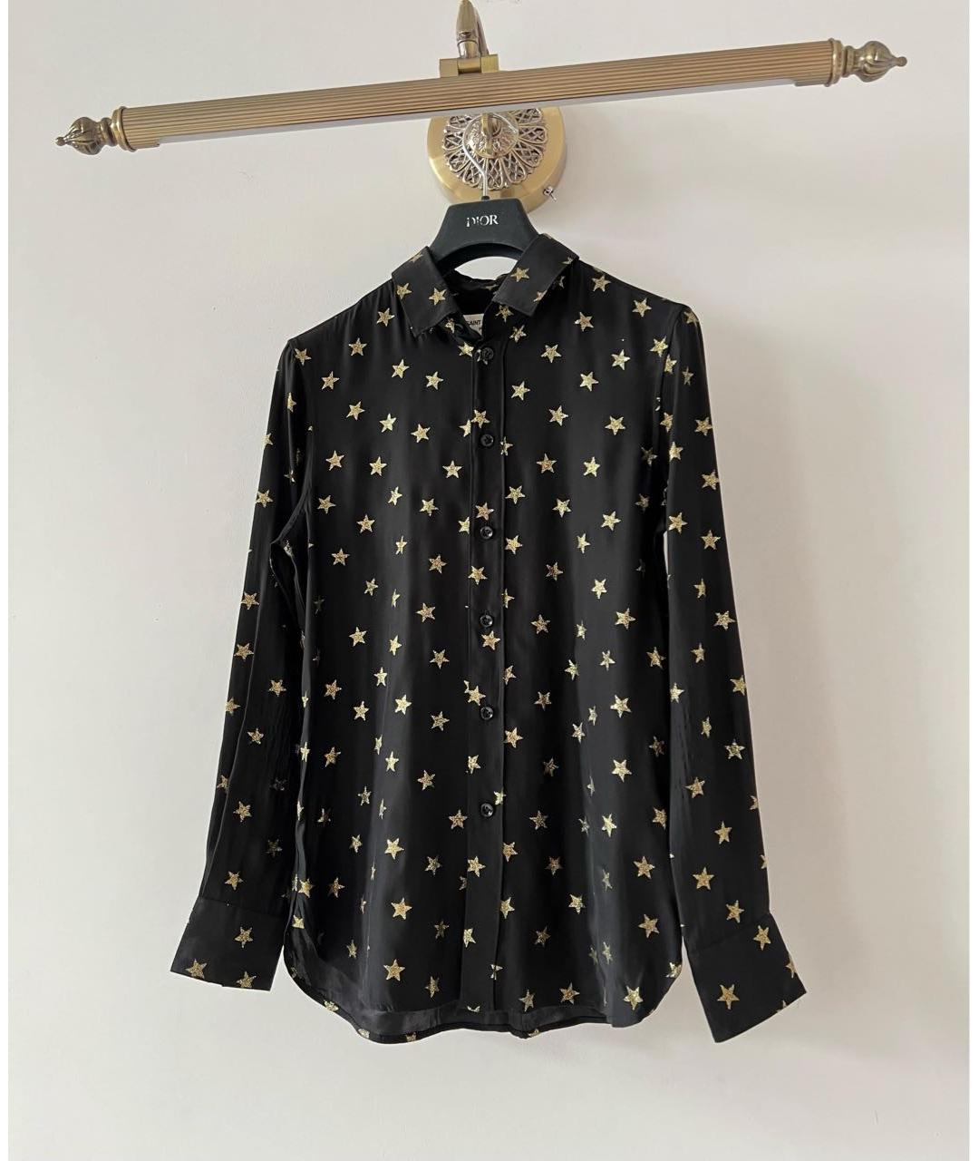 SAINT LAURENT Черная рубашка, фото 9