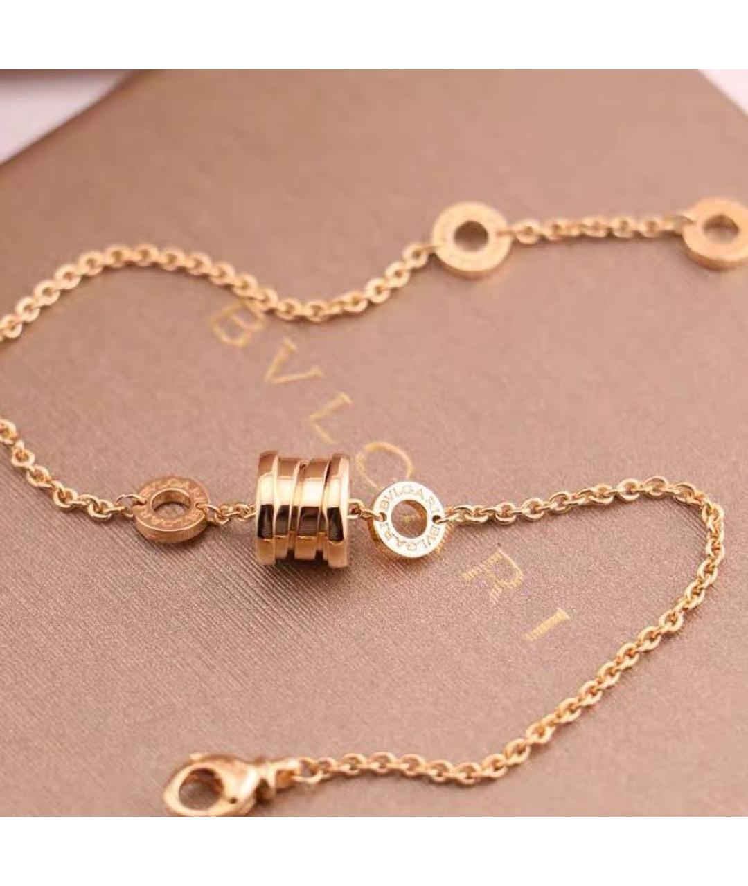 BVLGARI Золотой браслет из розового золота, фото 5