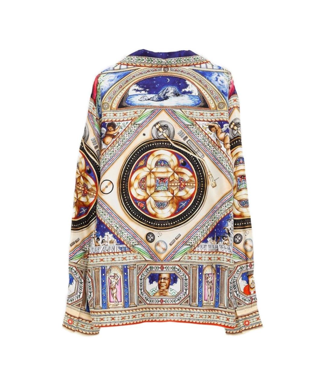 CASABLANCA Мульти шелковая кэжуал рубашка, фото 3