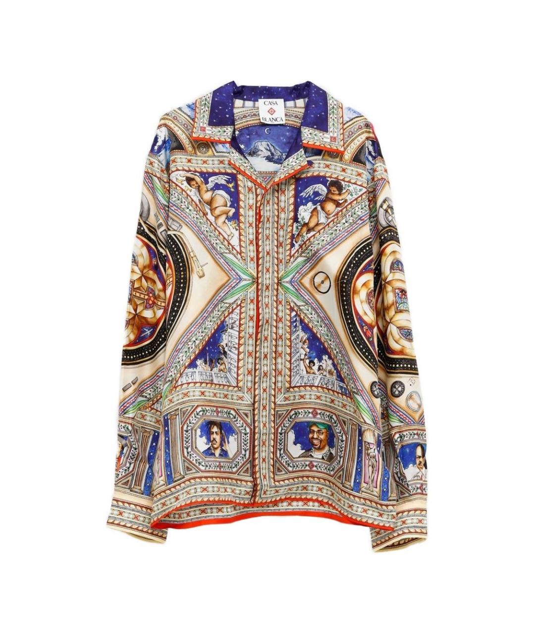 CASABLANCA Мульти шелковая кэжуал рубашка, фото 1