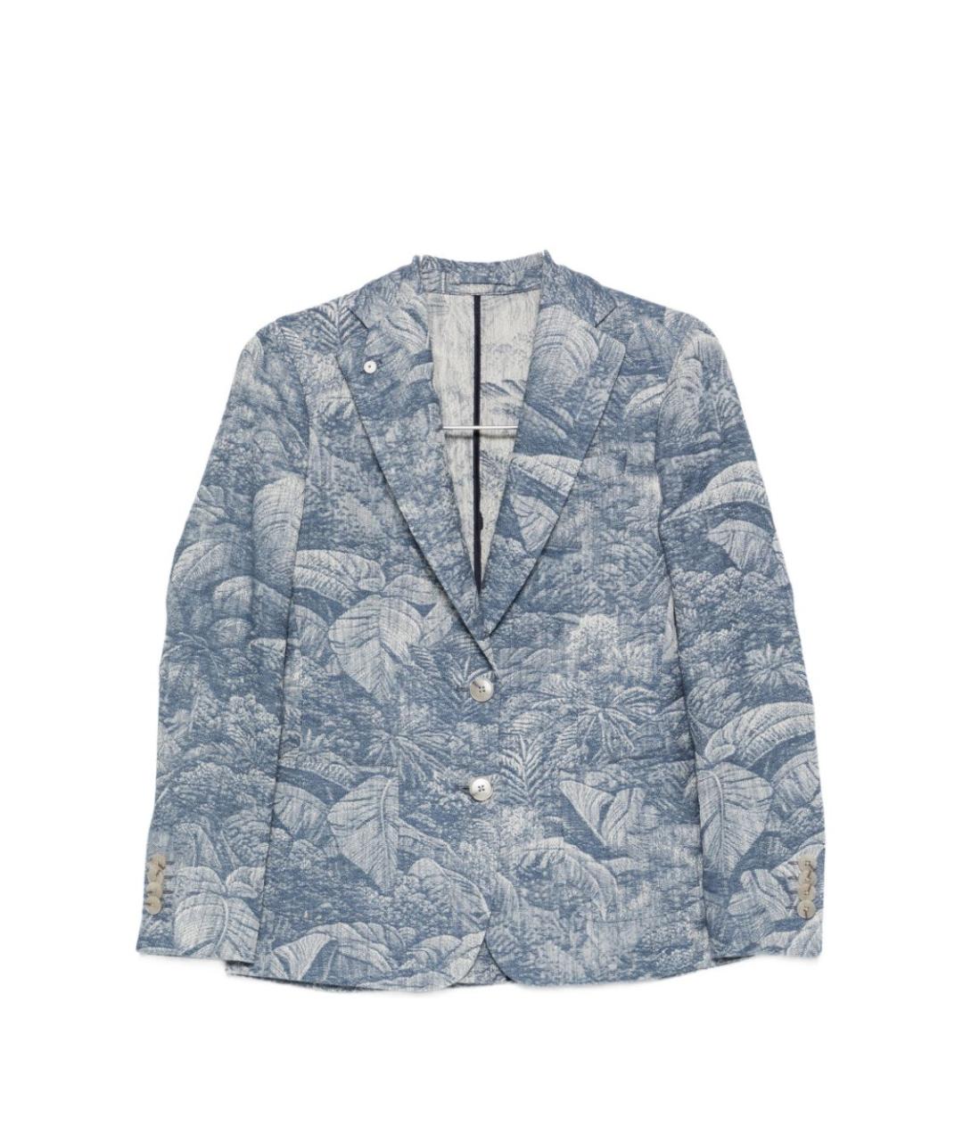 L.B.M. 1911 Голубой хлопковый жакет/пиджак, фото 1