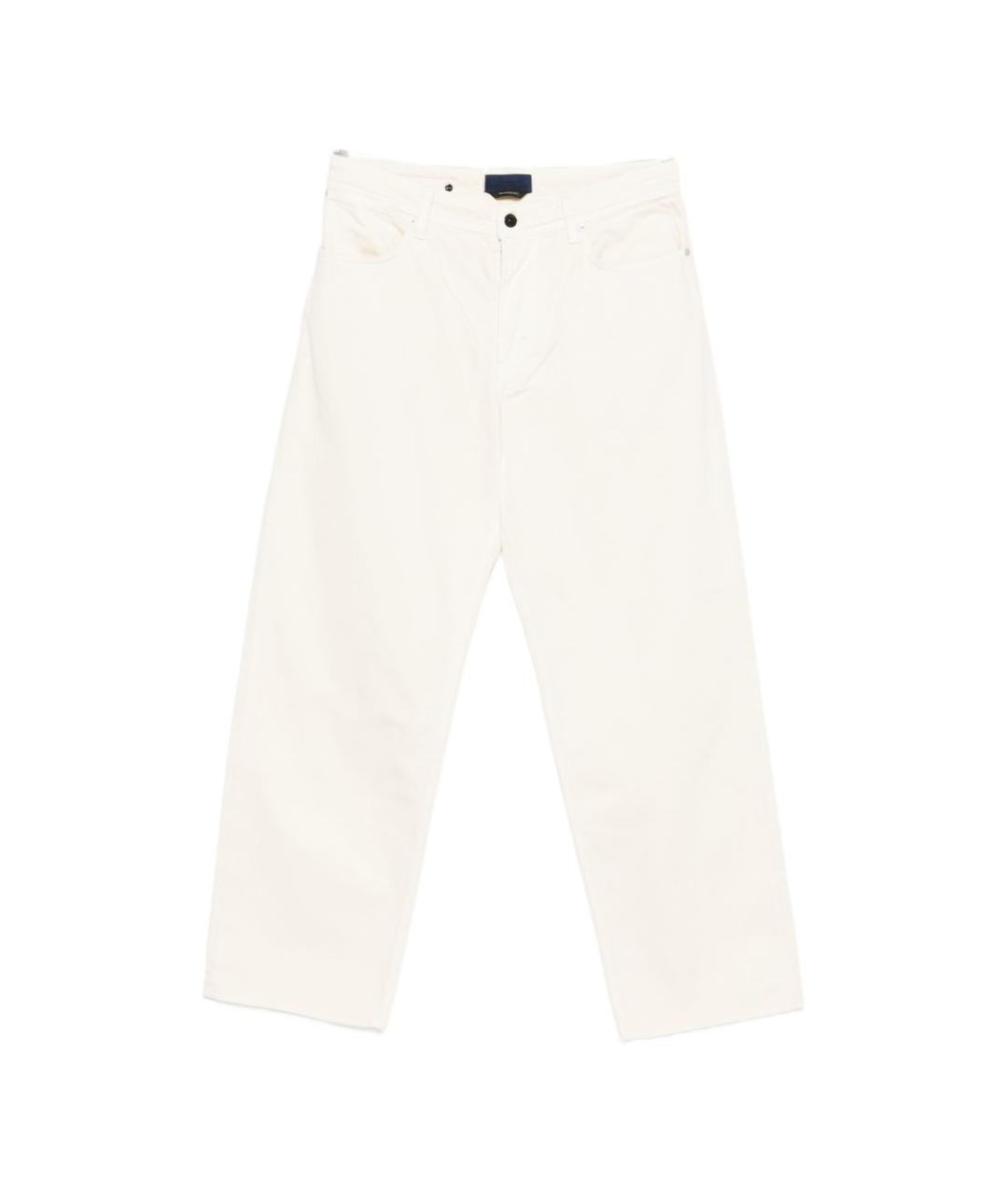 STONE ISLAND Хлопковые прямые джинсы, фото 1