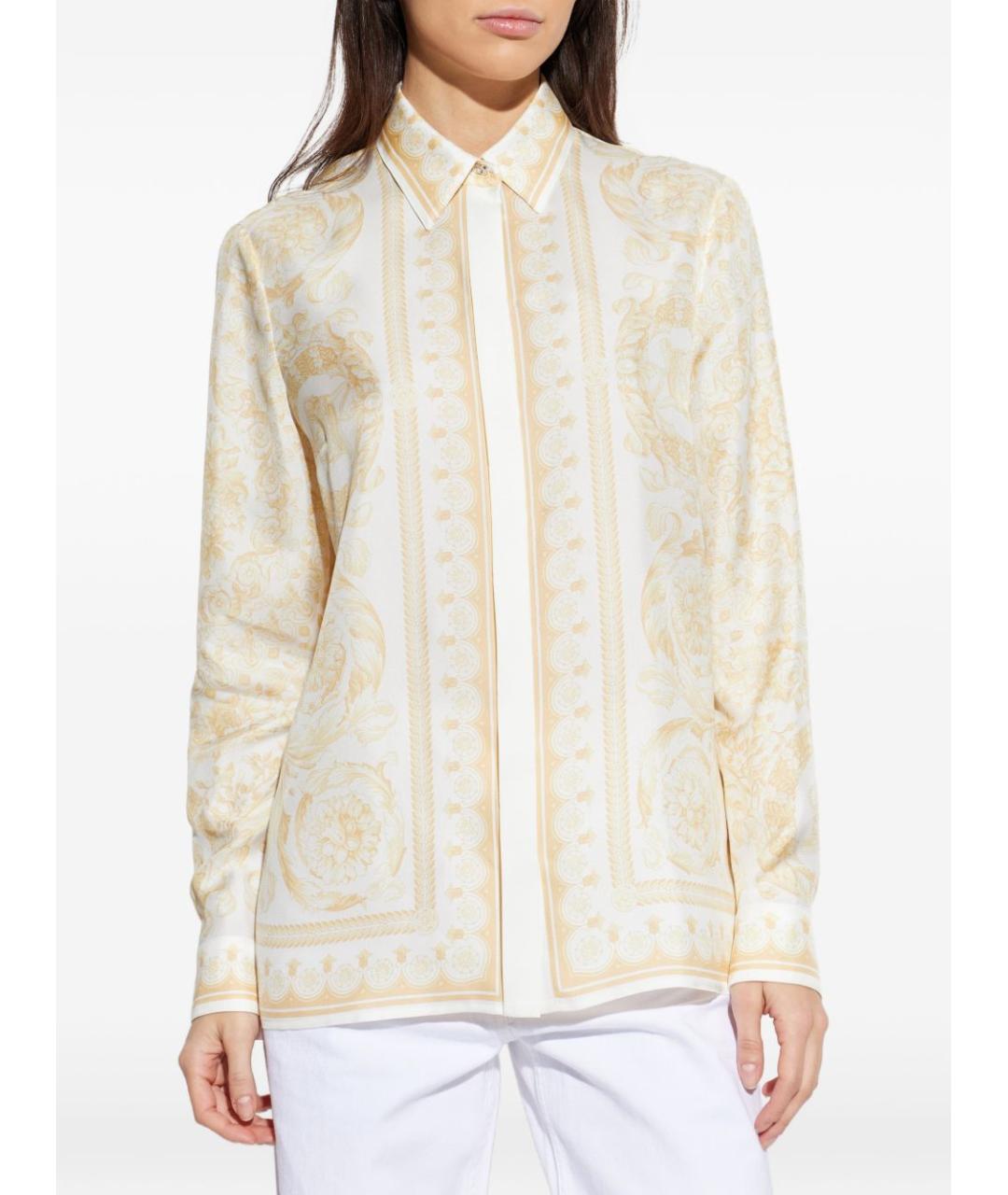 VERSACE Мульти шелковая рубашка, фото 2