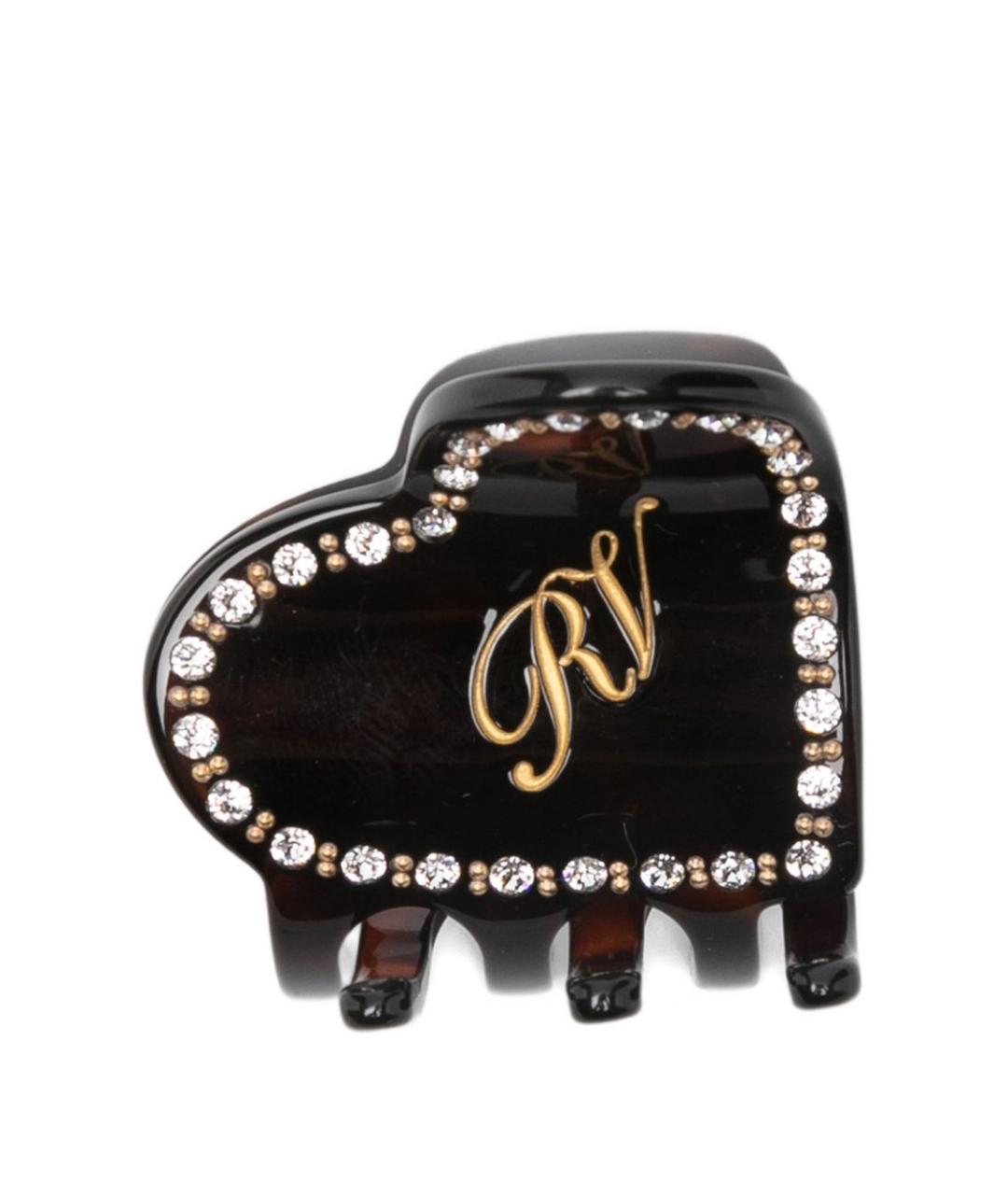 ROGER VIVIER Коричневая заколка, фото 1