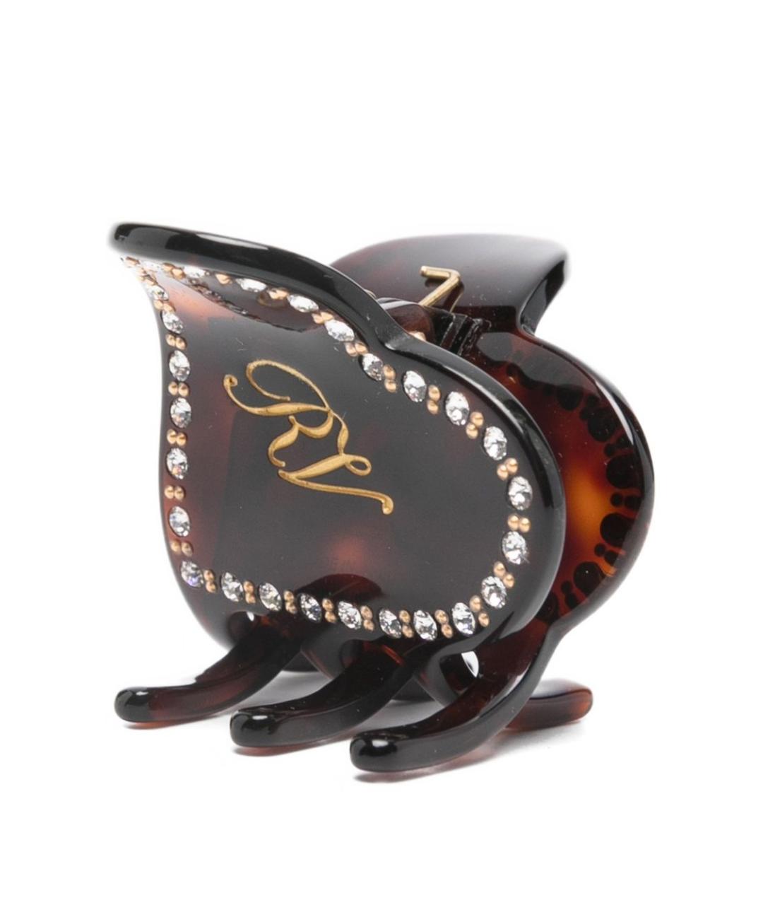 ROGER VIVIER Коричневая заколка, фото 2