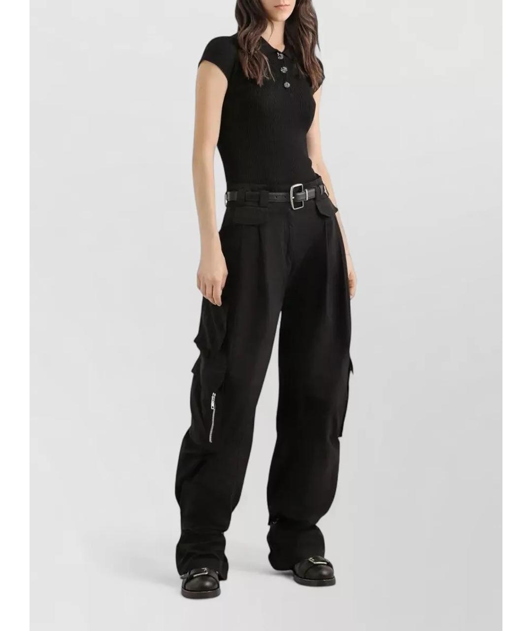 DOLCE&GABBANA Черная вискозная блузы, фото 2