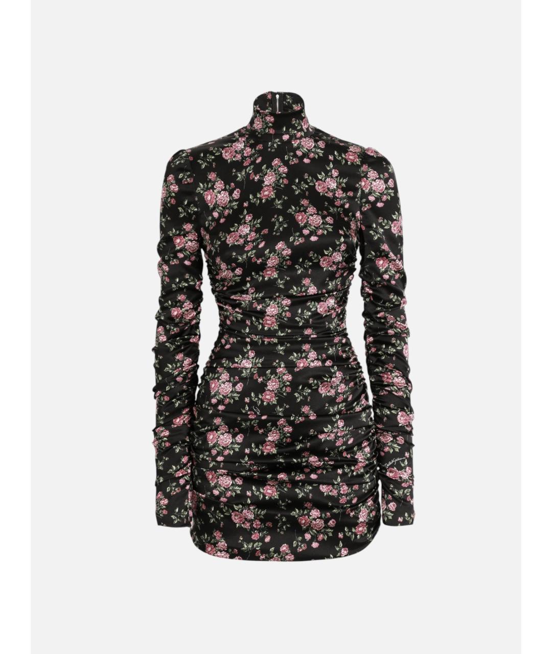 DOLCE&GABBANA Мульти коктейльное платье, фото 4