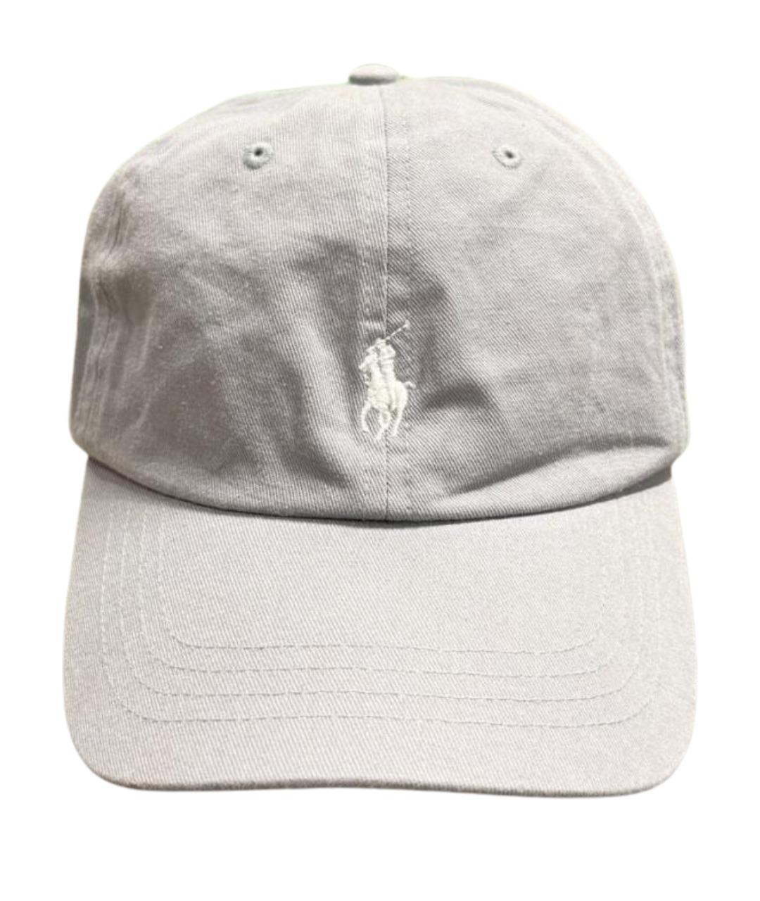 POLO RALPH LAUREN Серая хлопковая кепка/бейсболка, фото 1