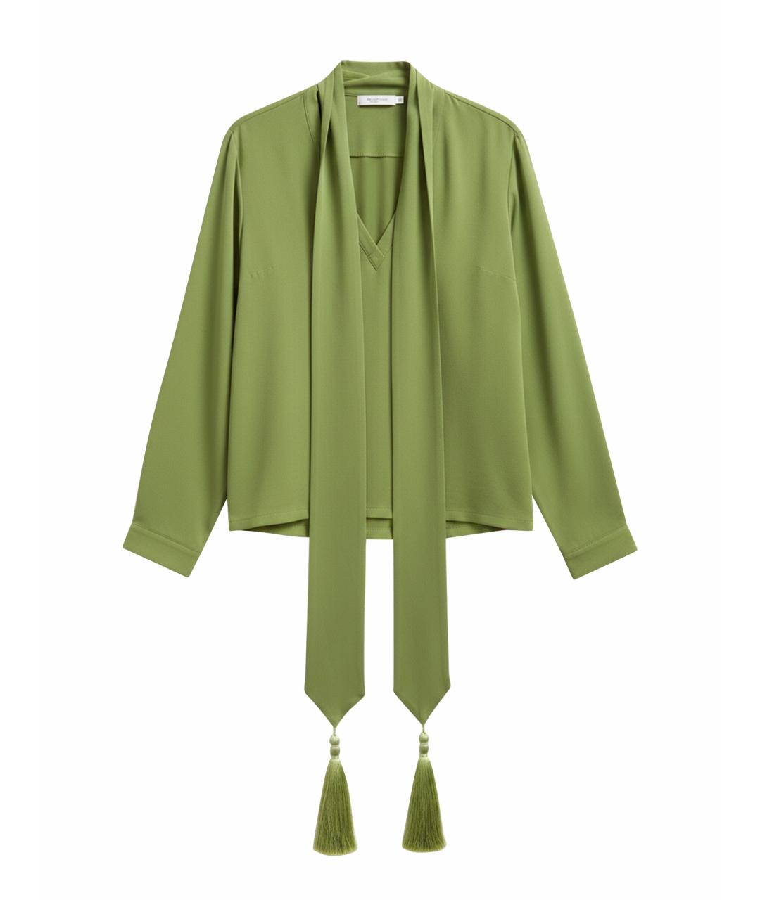 MAX MARA Зеленая блузы, фото 1