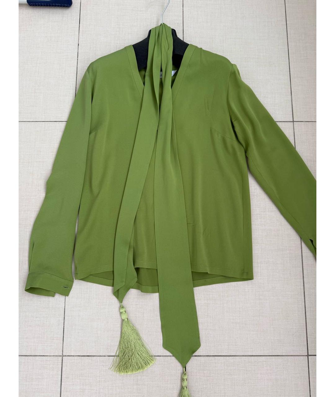 MAX MARA Зеленая блузы, фото 7