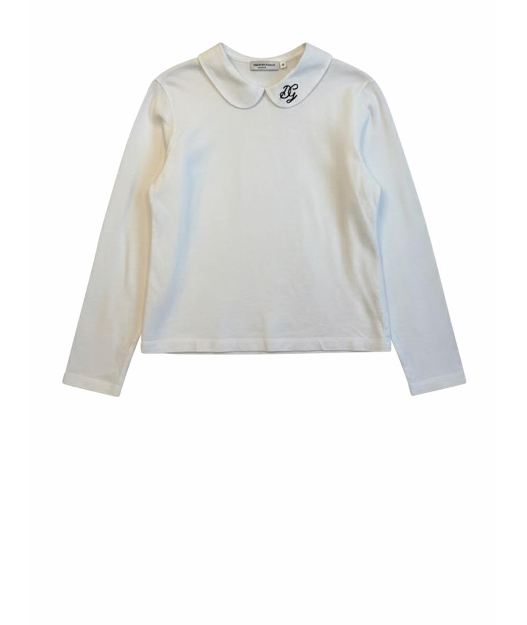 DOLCE&GABBANA Белая хлопковая рубашка/блузка, фото 7