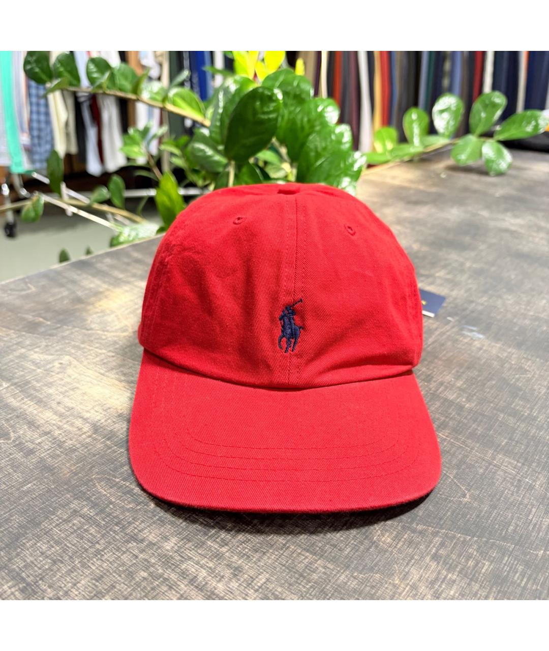 POLO RALPH LAUREN Красная хлопковая кепка/бейсболка, фото 6