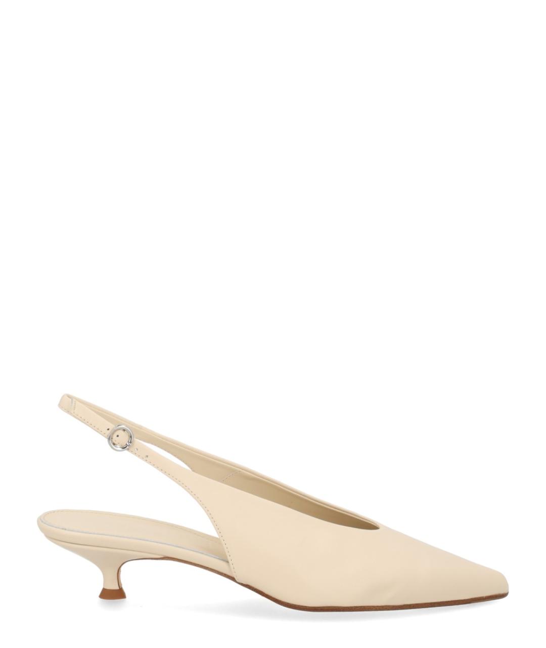 AEYDE Белые кожаные туфли, фото 1