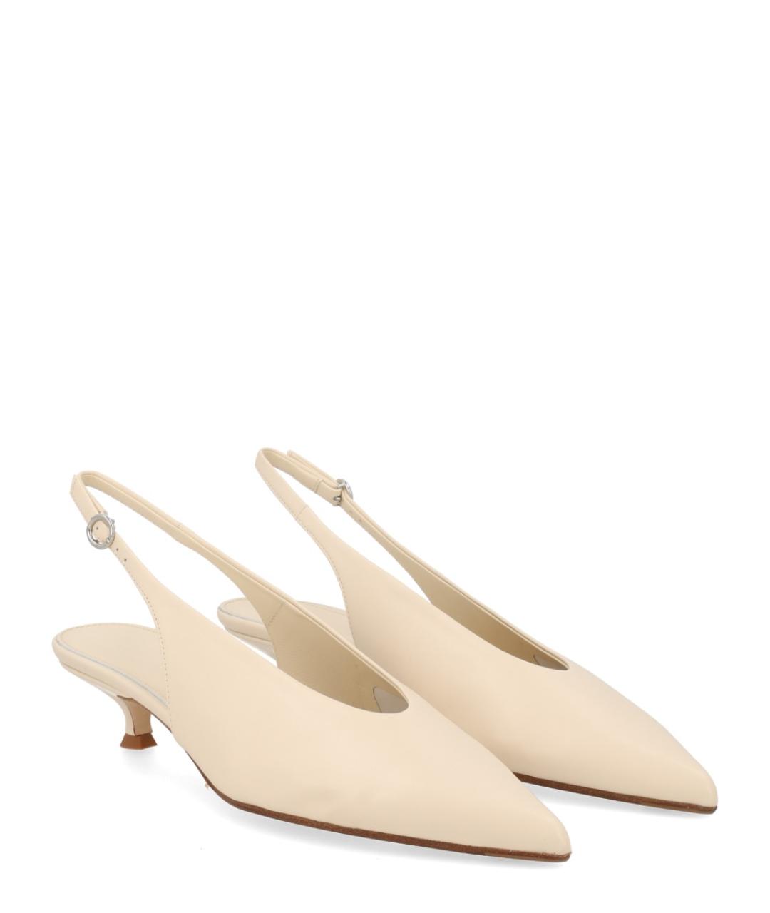 AEYDE Белые кожаные туфли, фото 2