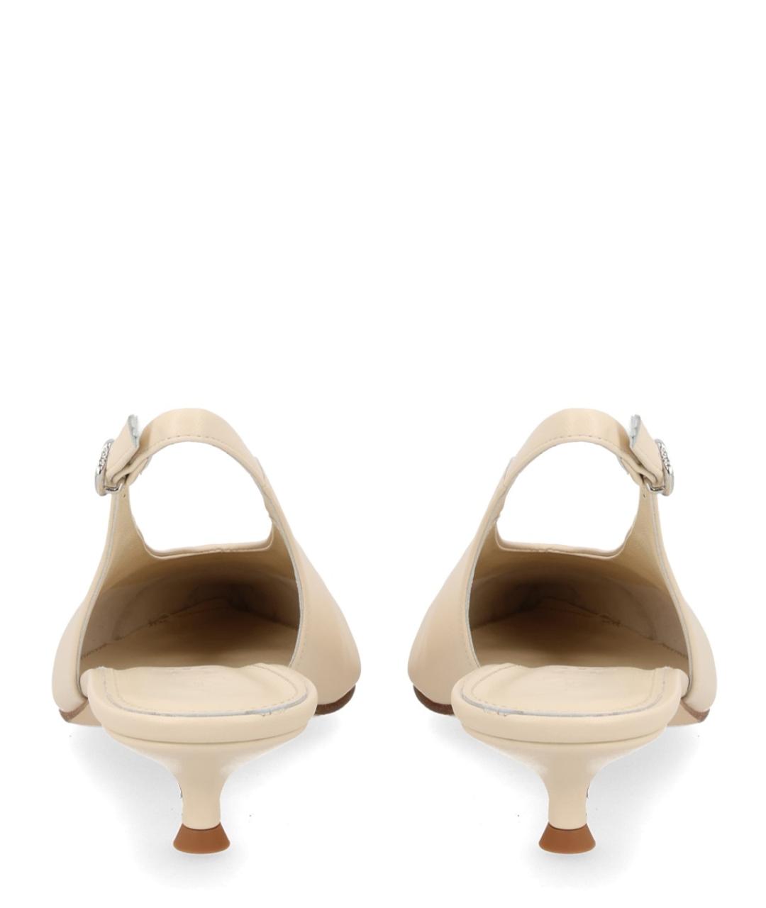 AEYDE Белые кожаные туфли, фото 4