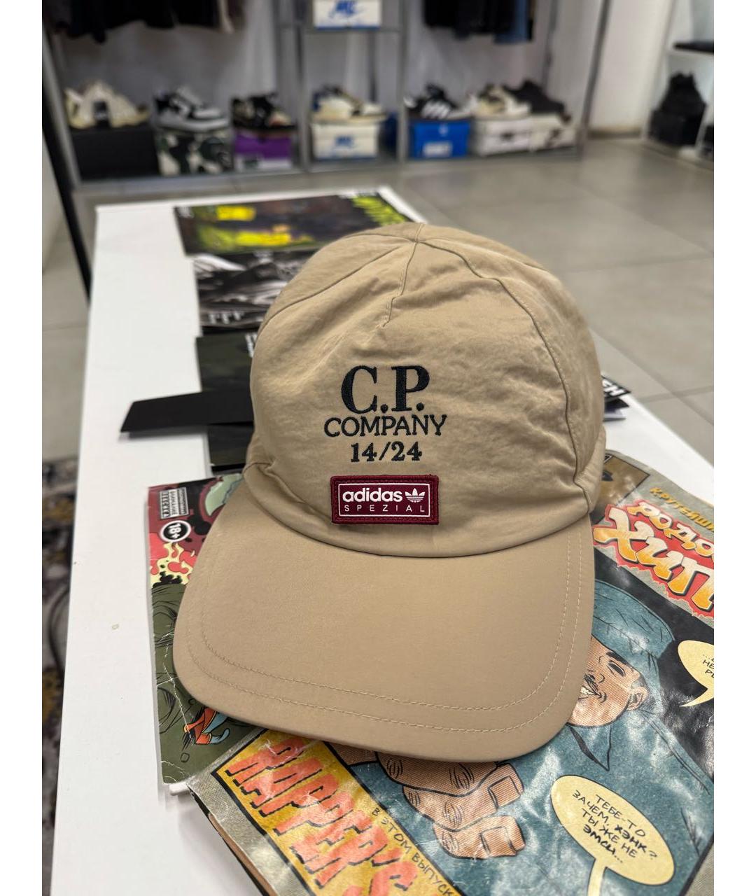 CP COMPANY Бежевая кепка/бейсболка, фото 2